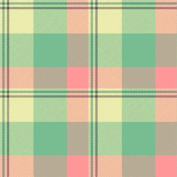 Seamless tartan vector pattern Stock Illustration
