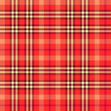 Seamless tartan vector pattern Stock Illustration