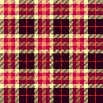 Seamless tartan vector pattern Stock Illustration