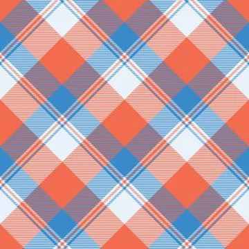 Seamless tartan vector pattern Stock Illustration