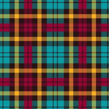 Seamless tartan vector pattern Stock Illustration