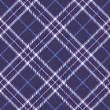 Seamless tartan vector pattern Stock Illustration