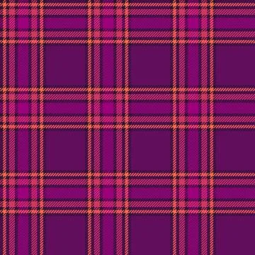 Seamless tartan vector pattern Stock Illustration