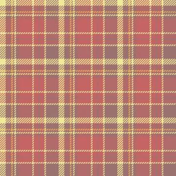 Seamless tartan vector pattern Stock Illustration