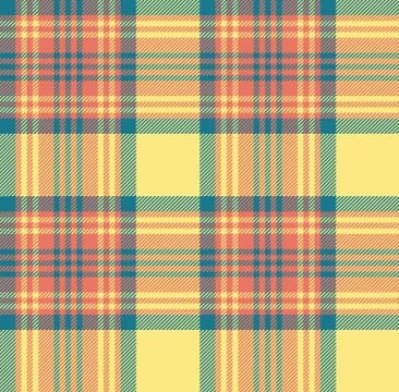 Seamless tartan vector pattern Stock Illustration