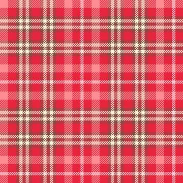 Seamless tartan vector pattern Stock Illustration