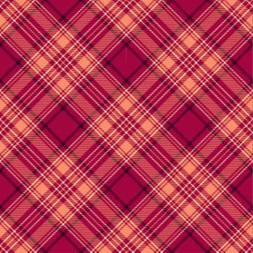 Seamless tartan vector pattern Stock Illustration