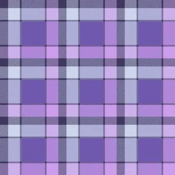 Seamless tartan vector pattern Stock Illustration