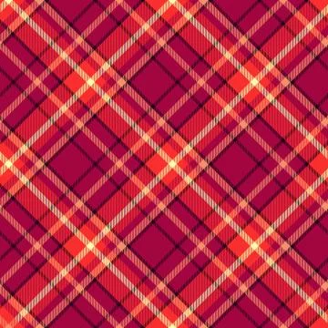 Seamless tartan vector pattern Stock Illustration