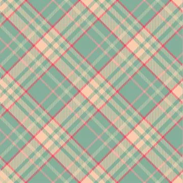 Seamless tartan vector pattern Stock Illustration