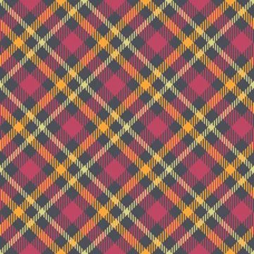 Seamless tartan vector pattern Stock Illustration