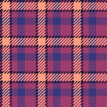 Seamless tartan vector pattern Stock Illustration