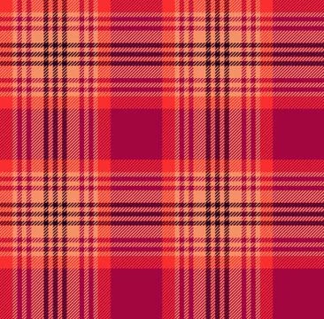 Seamless tartan vector pattern Stock Illustration