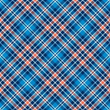 Seamless tartan vector pattern Stock Illustration