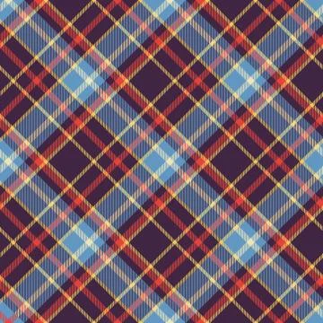Seamless tartan vector pattern Stock Illustration