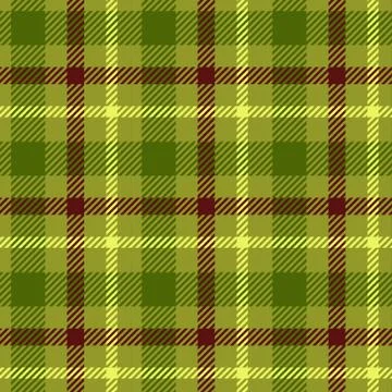 Seamless tartan vector pattern Stock Illustration