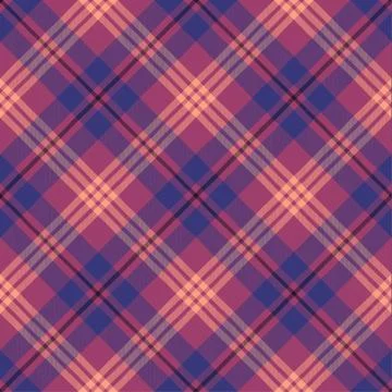 Seamless tartan vector pattern Stock Illustration