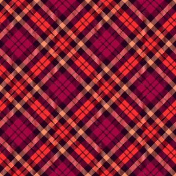 Seamless tartan vector pattern Stock Illustration