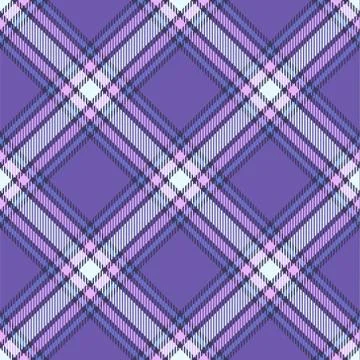 Seamless tartan vector pattern Stock Illustration