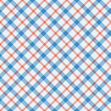 Seamless tartan vector pattern Stock Illustration