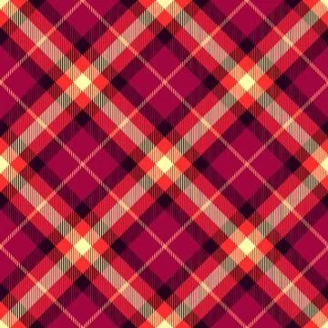 Seamless tartan vector pattern Stock Illustration