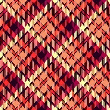 Seamless tartan vector pattern Stock Illustration