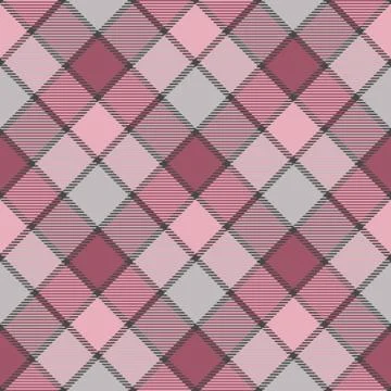 Seamless tartan vector pattern Stock Illustration