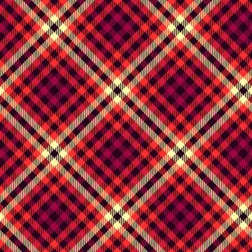 Seamless tartan vector pattern Stock Illustration