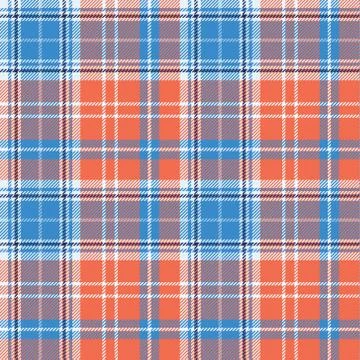 Seamless tartan vector pattern Stock Illustration