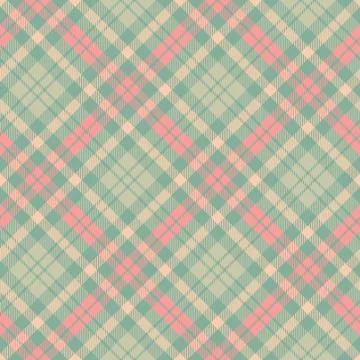 Seamless tartan vector pattern Stock Illustration