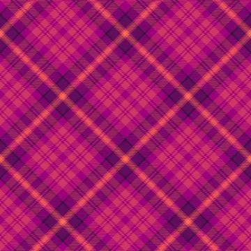 Seamless tartan vector pattern Stock Illustration