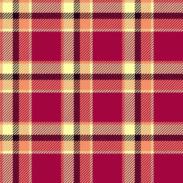 Seamless tartan vector pattern Stock Illustration