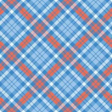 Seamless tartan vector pattern Stock Illustration