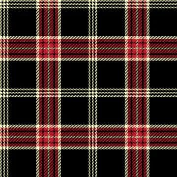 Seamless tartan vector pattern Stock Illustration
