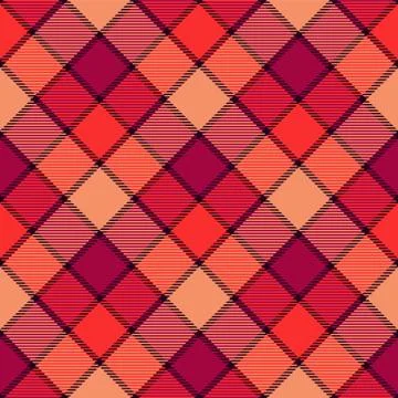 Seamless tartan vector pattern Stock Illustration