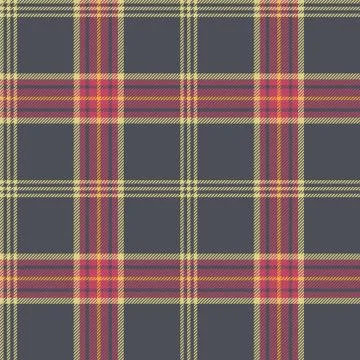 Seamless tartan vector pattern Stock Illustration