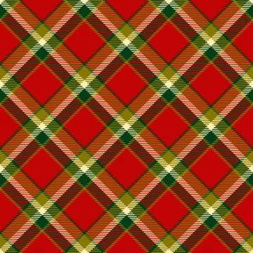 Seamless tartan vector pattern Stock Illustration