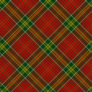 Seamless tartan vector pattern Stock Illustration