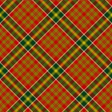 Seamless tartan vector pattern Stock Illustration