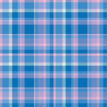 Seamless tartan vector pattern Illustrazione stock