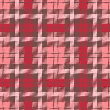Seamless tartan vector pattern Stock Illustration