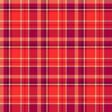 Seamless tartan vector pattern Stock Illustration