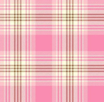 Seamless tartan vector pattern Stock Illustration