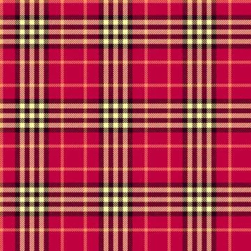 Seamless tartan vector pattern Stock Illustration
