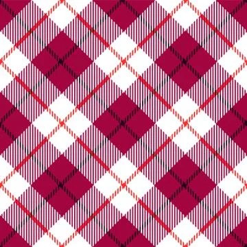 Seamless tartan vector pattern Stock Illustration