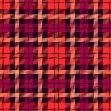 Seamless tartan vector pattern Stock Illustration