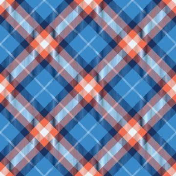 Seamless tartan vector pattern Stock Illustration