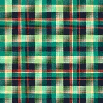 Seamless tartan vector pattern Stock Illustration
