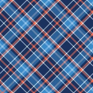 Seamless tartan vector pattern Stock Illustration