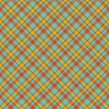 Seamless tartan vector pattern Stock Illustration